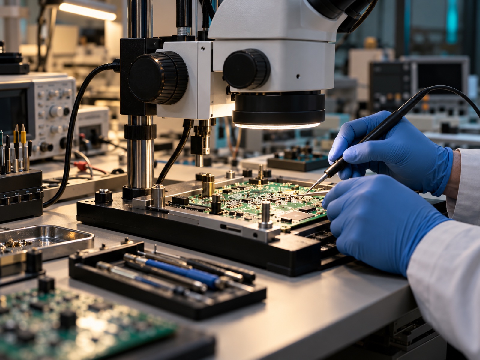 Circuit board reliability inspection at an engineering workbench